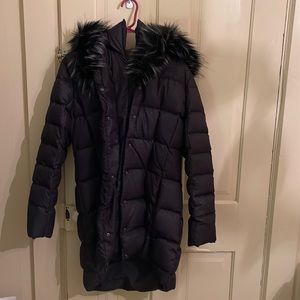 Womens North Face parka L